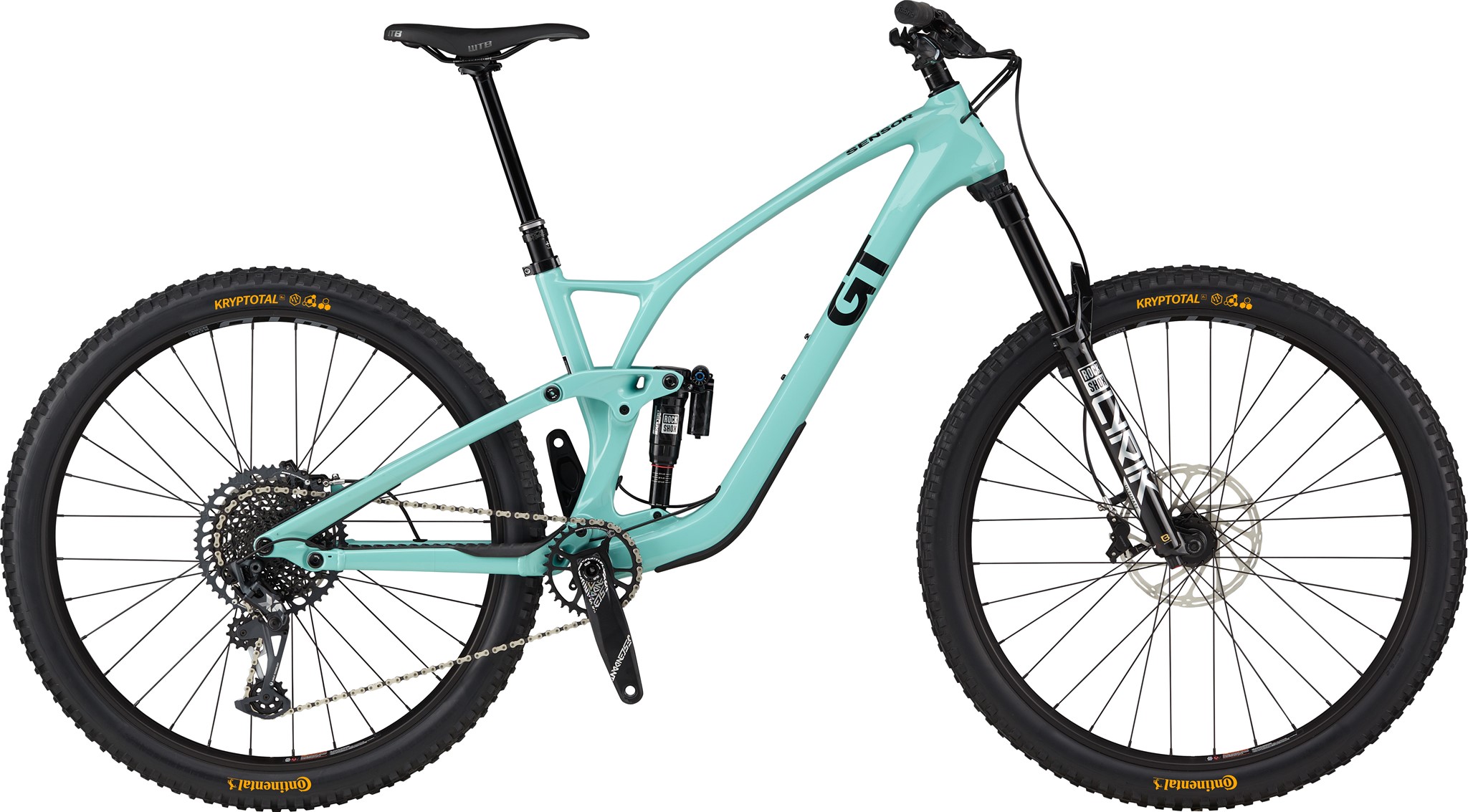 Picture of GT Sensor Carbon Pro LE 29" All Mountain Bike 2023/2024 - Gloss Sea Green